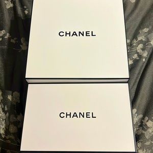 2 CHANEL gift boxes